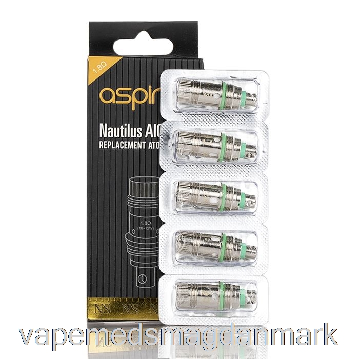 Vape Juice Aspire Nautilus Bvc Erstatningsspoler 1,8ohm Nautilus Bvc Ns (nic-salt) Spoler